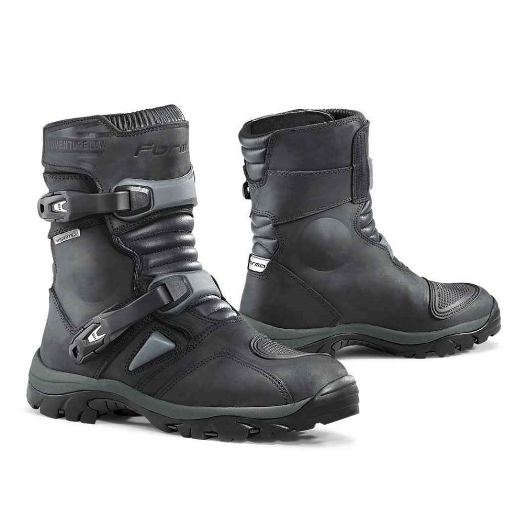 motorcycle boots Forma Pilot enduro offroad riding boots in black – Forma  Boots USA
