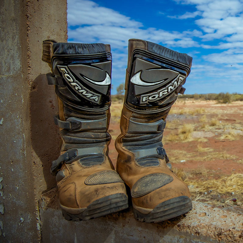 motorcycle boots by Forma for adventure motocross adv racing