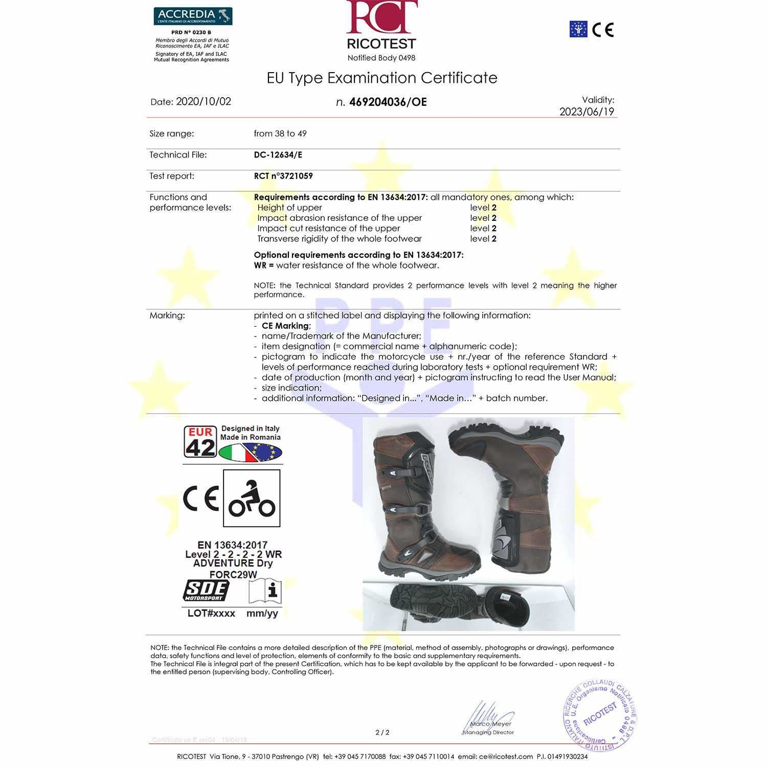 Bottes san marina online 2020